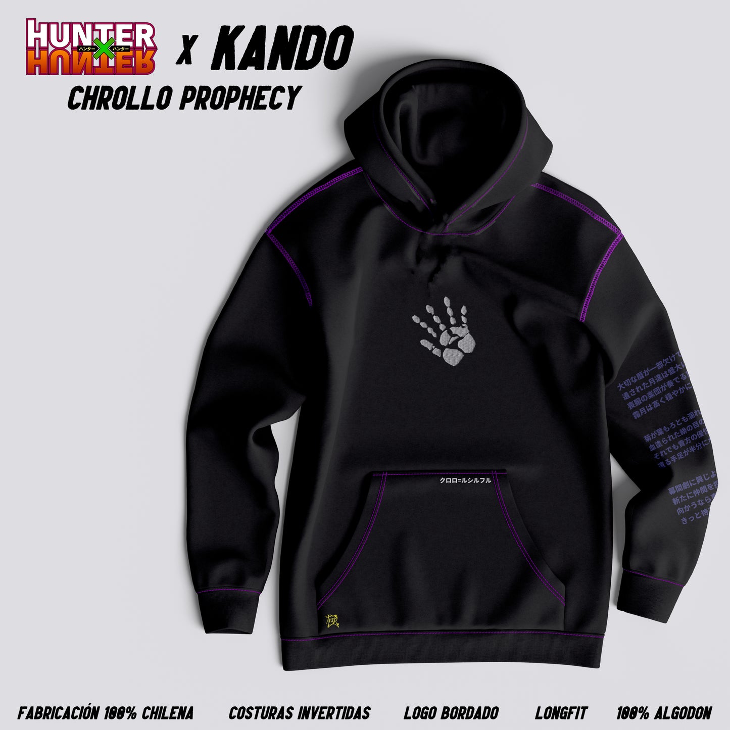 Kando Poleron Longfit - Hunter X Hunter - Chrollo Lucilfer Prophecy
