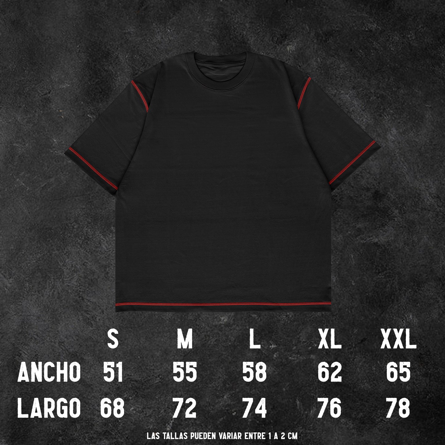 Kando Polera Heavy Oversize - Berserk "El Sacrificio"