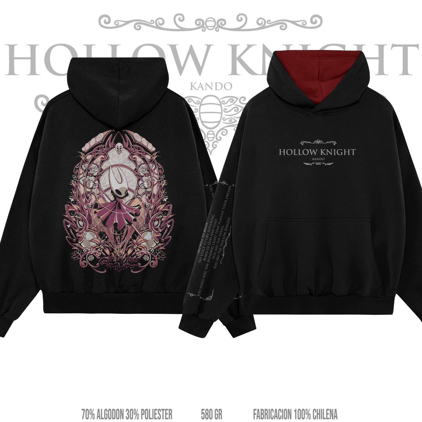 Kando Gaming Poleron Heavy Duo - Hollow Knight - Hornet