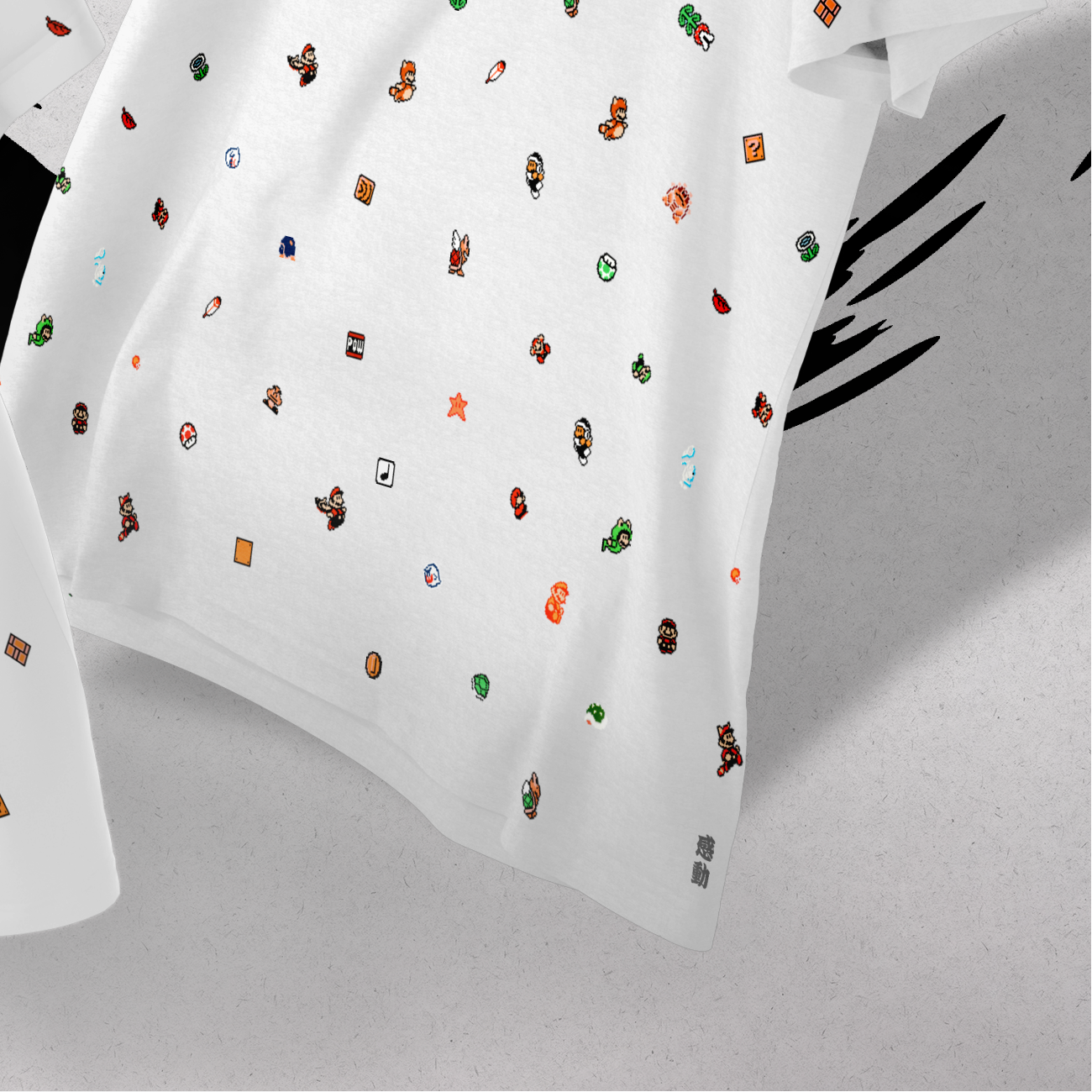 Kando Polera Heavy Oversize - Super Mario