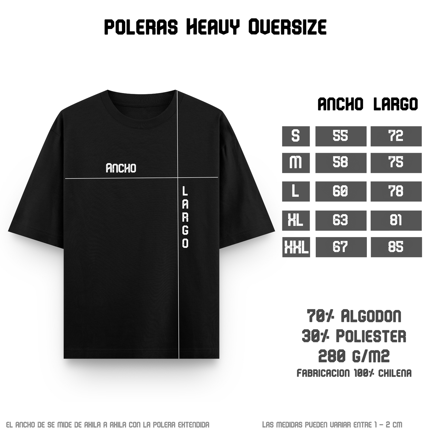 Kando Polera Heavy Oversize - Basic