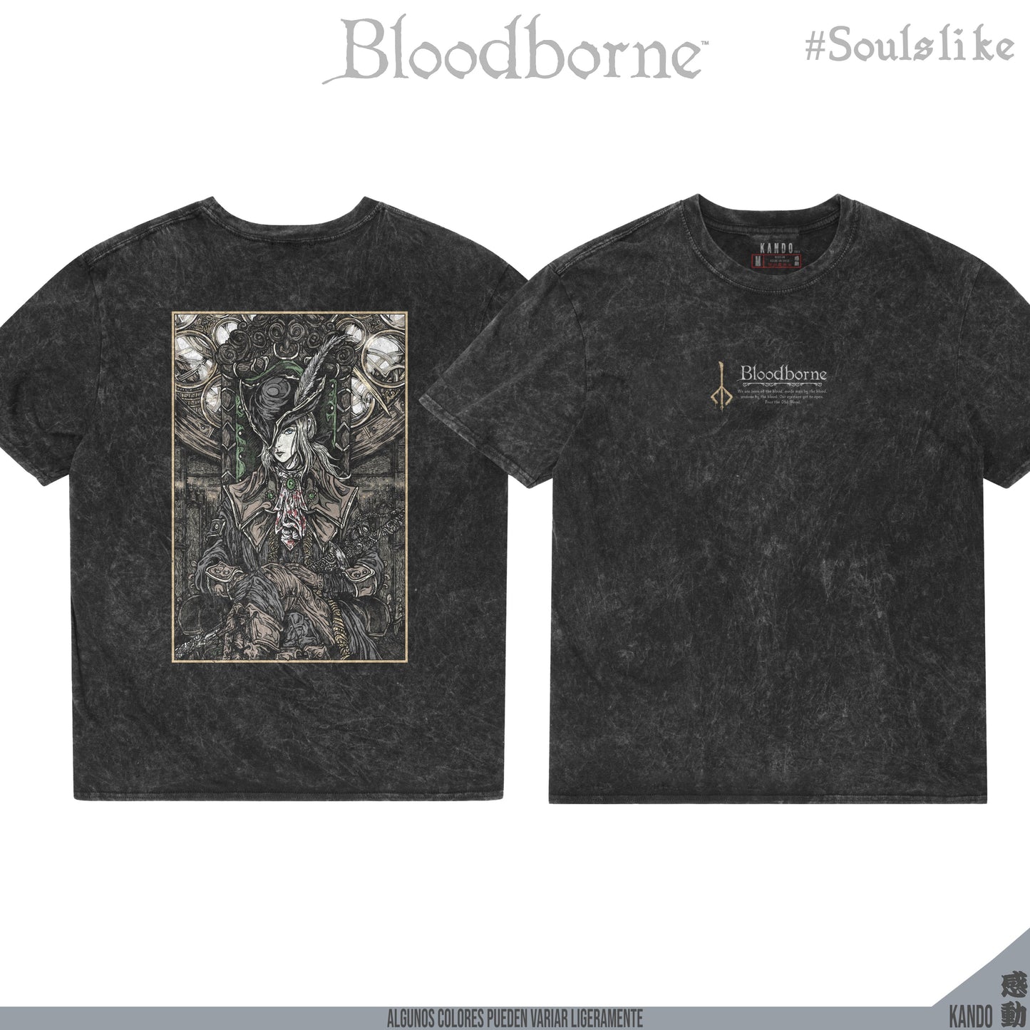 Kando Polera Stone Wash - Bloodborne - Lady Maria of the Astral Clocktower