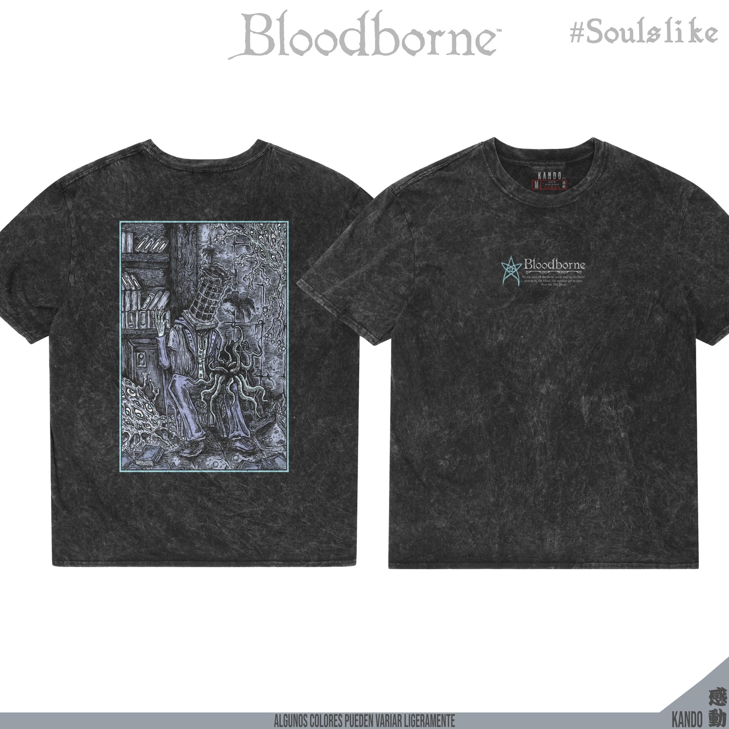 Kando Polera Stone Wash - Bloodborne - Micolash, Host of the Nightmare
