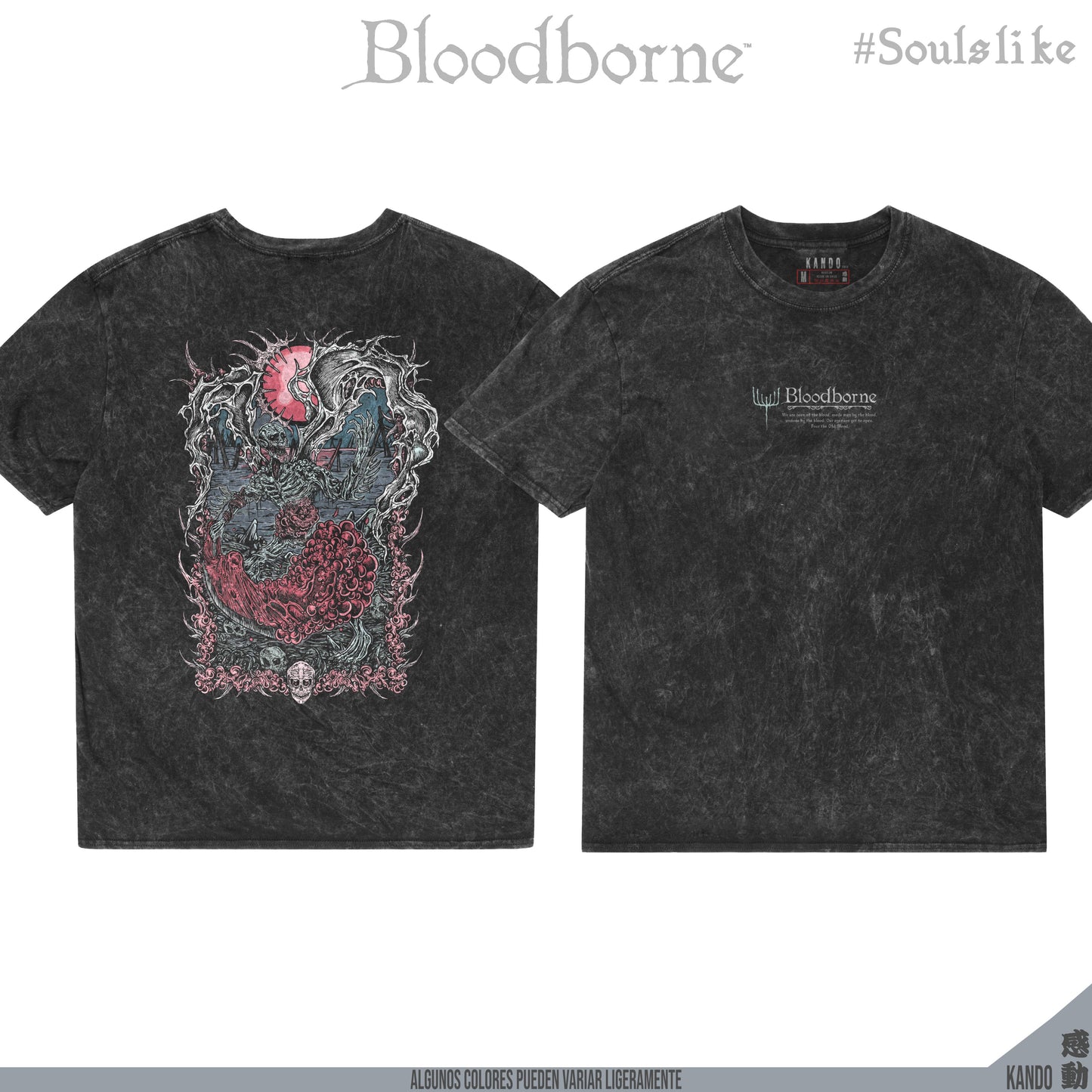 Kando Polera Stone Wash - Bloodborne - Orphan of Kos