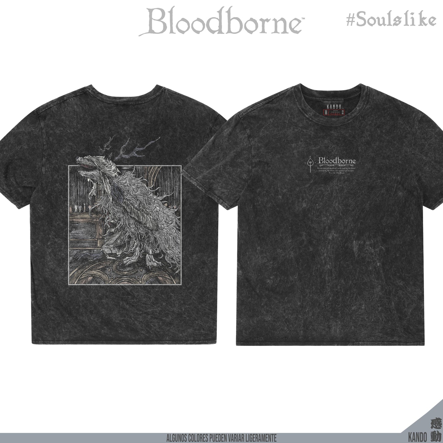 Kando Polera Stone Wash - Bloodborne - Vicar Amelia