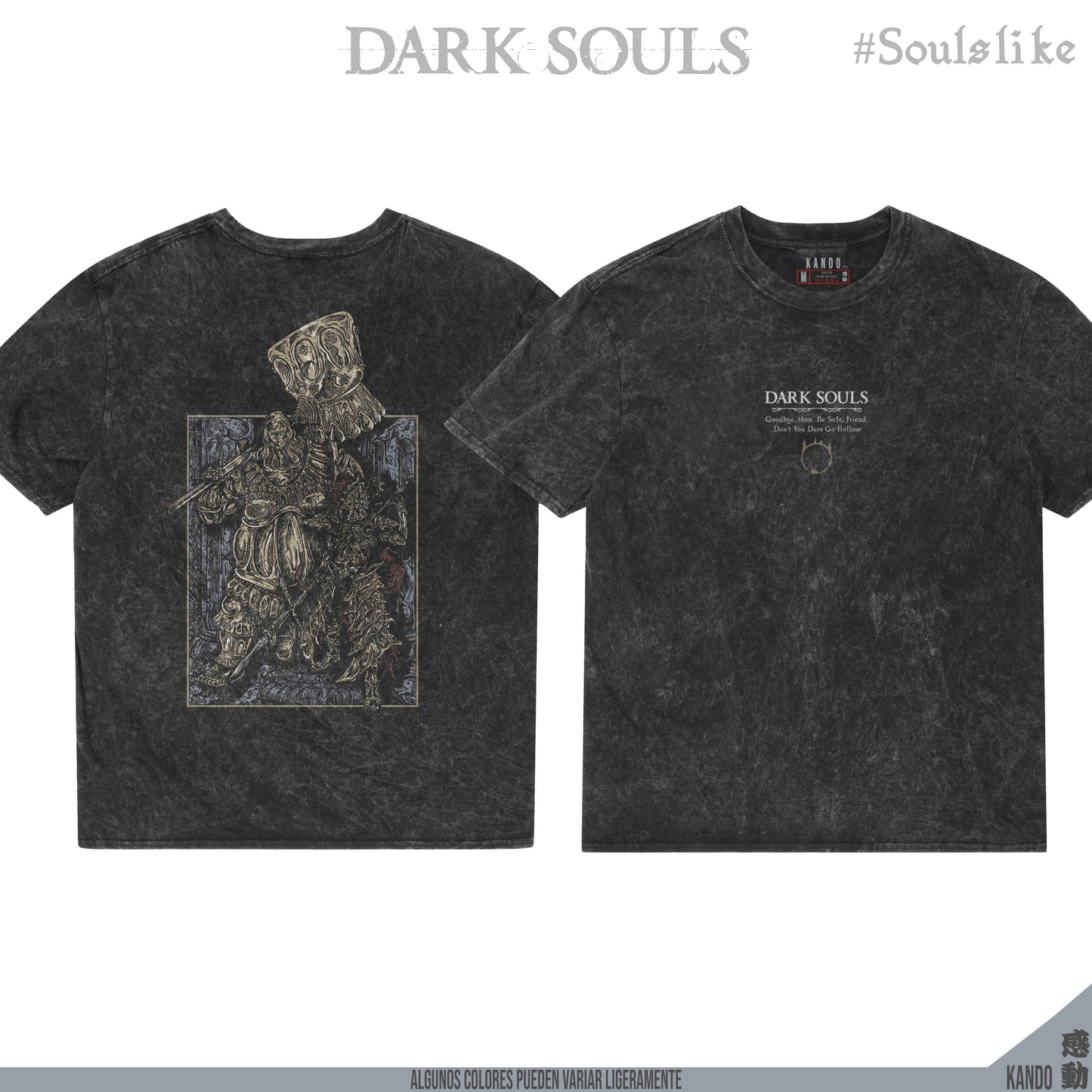 Kando Polera Stone Wash - Dark Souls - Ornstein and Smough