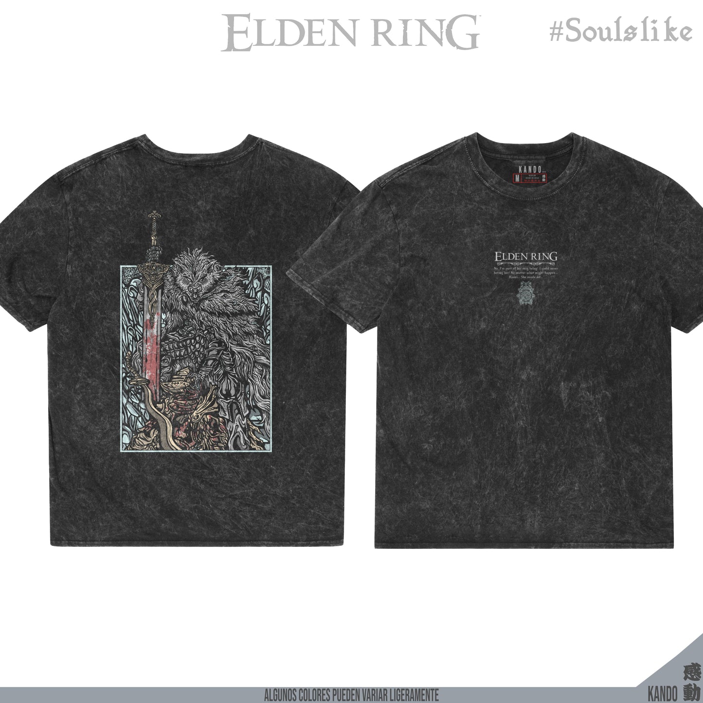 Kando Polera Stone Wash - Elden Ring - Blaidd the Half-Wolf