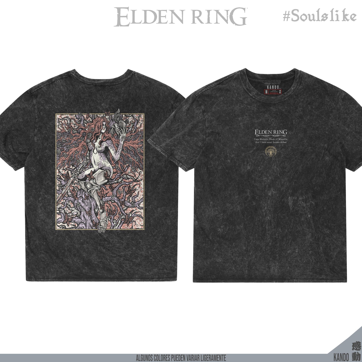 Kando Polera Stone Wash - Elden Ring - Malenia, Goddess of Rot