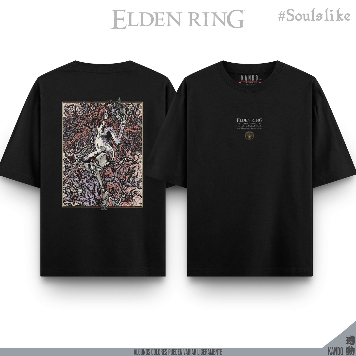 Kando Polera Stone Wash - Elden Ring - Malenia, Goddess of Rot