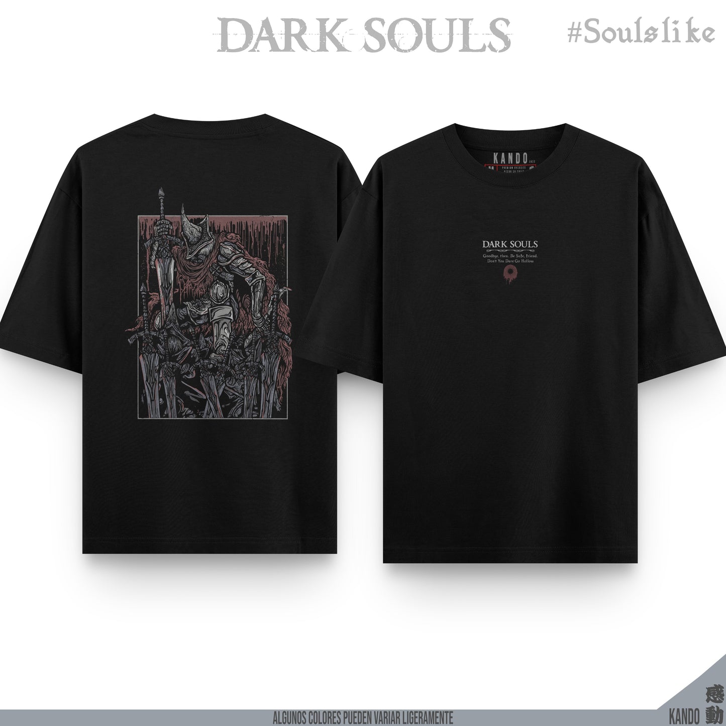 Kando Polera Stone Wash - Dark Souls - Abyss Watchers