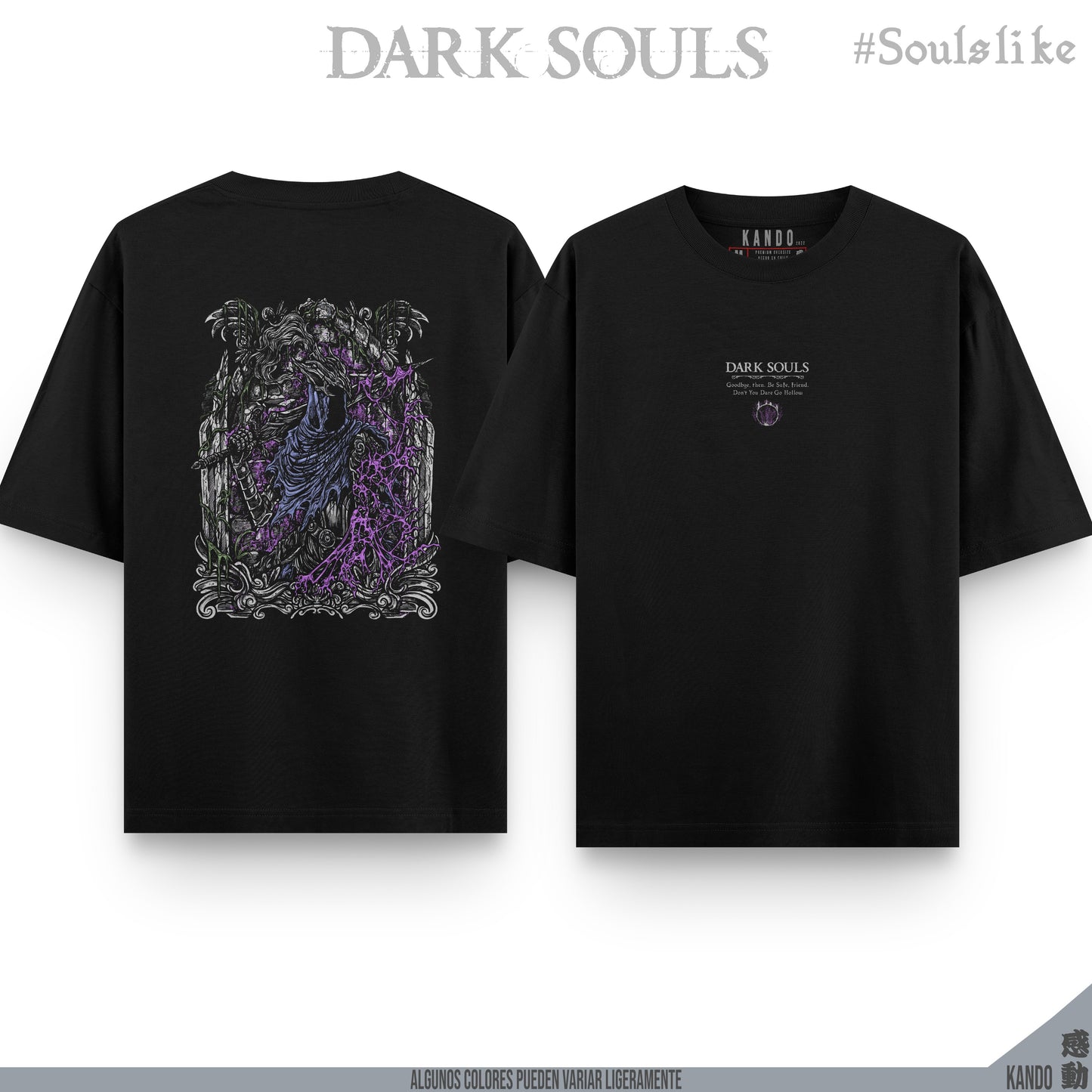 Kando Polera Stone Wash - Dark Souls - Artorias of the Abyss