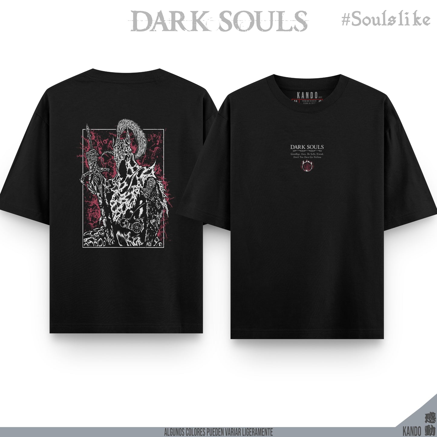 Kando Polera Stone Wash - Dark Souls - Artorias of the Abyss