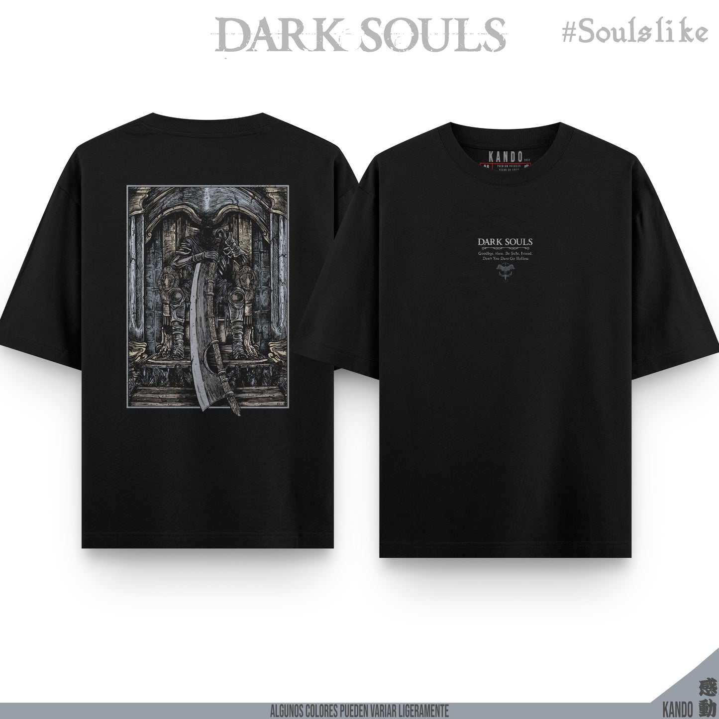 Kando Polera Stone Wash - Dark Souls - Yhorm the Giant