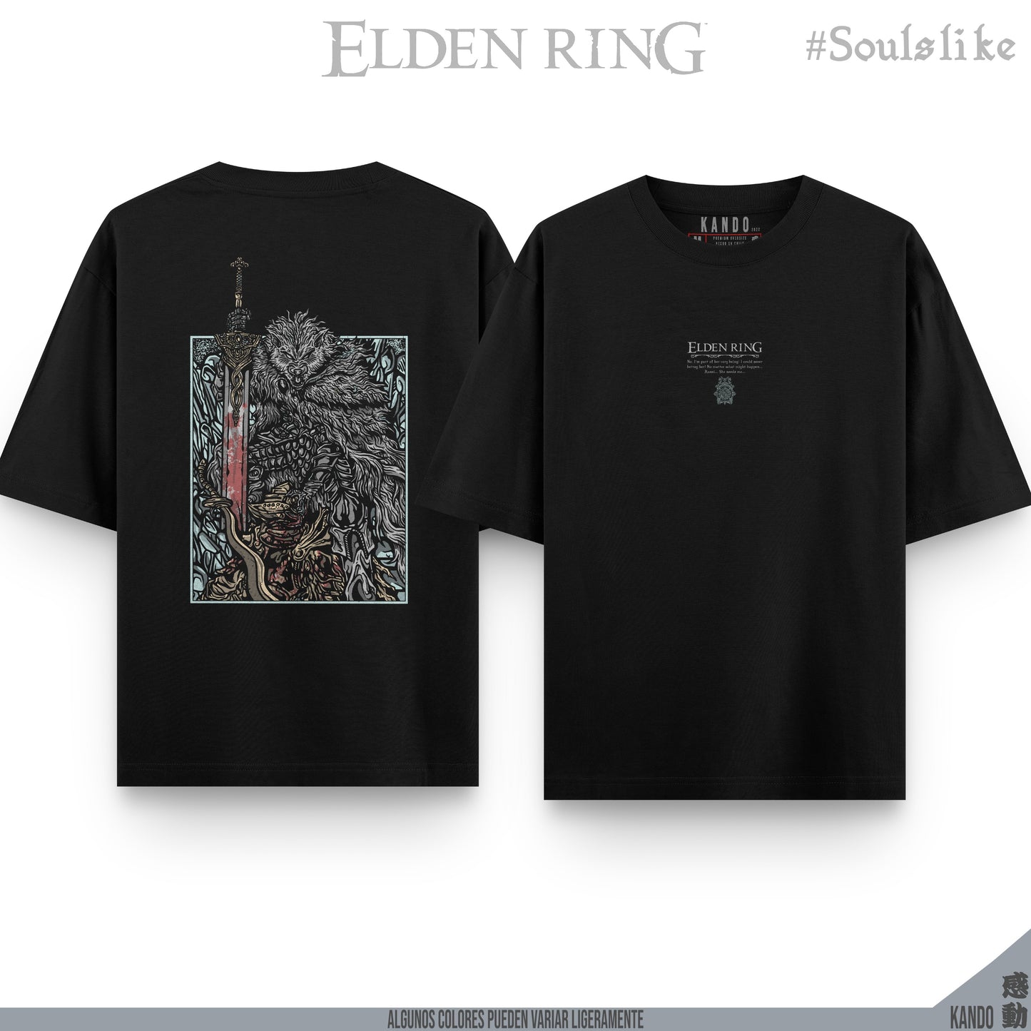 Kando Polera Stone Wash - Elden Ring - Blaidd the Half-Wolf
