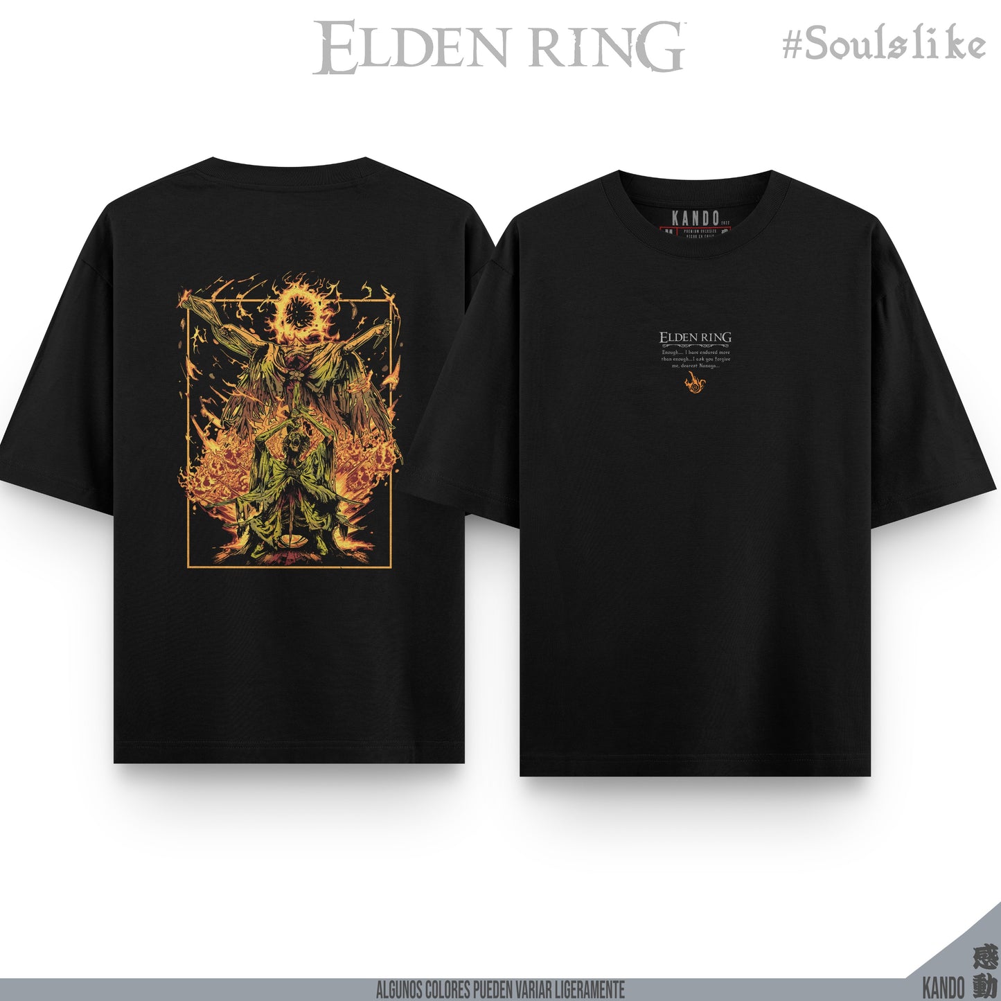 Kando Polera Stone Wash - Elden Ring - Midra, Lord of Frenzied Flame