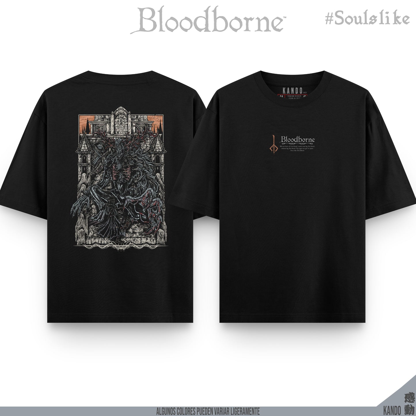 Kando Polera Stone Wash - Bloodborne - Cleric Beast