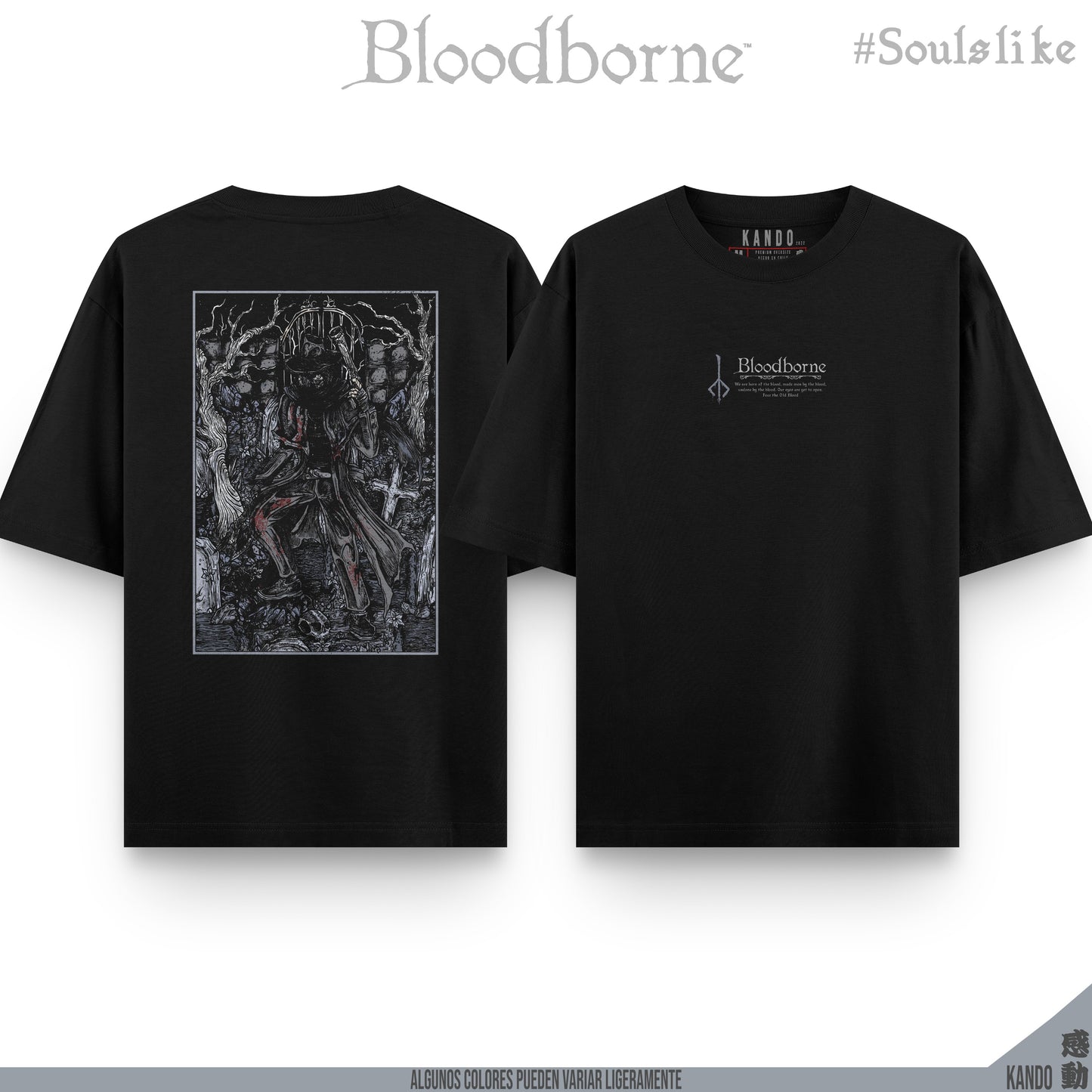 Kando Polera Stone Wash - Bloodborne - Father Gascoigne
