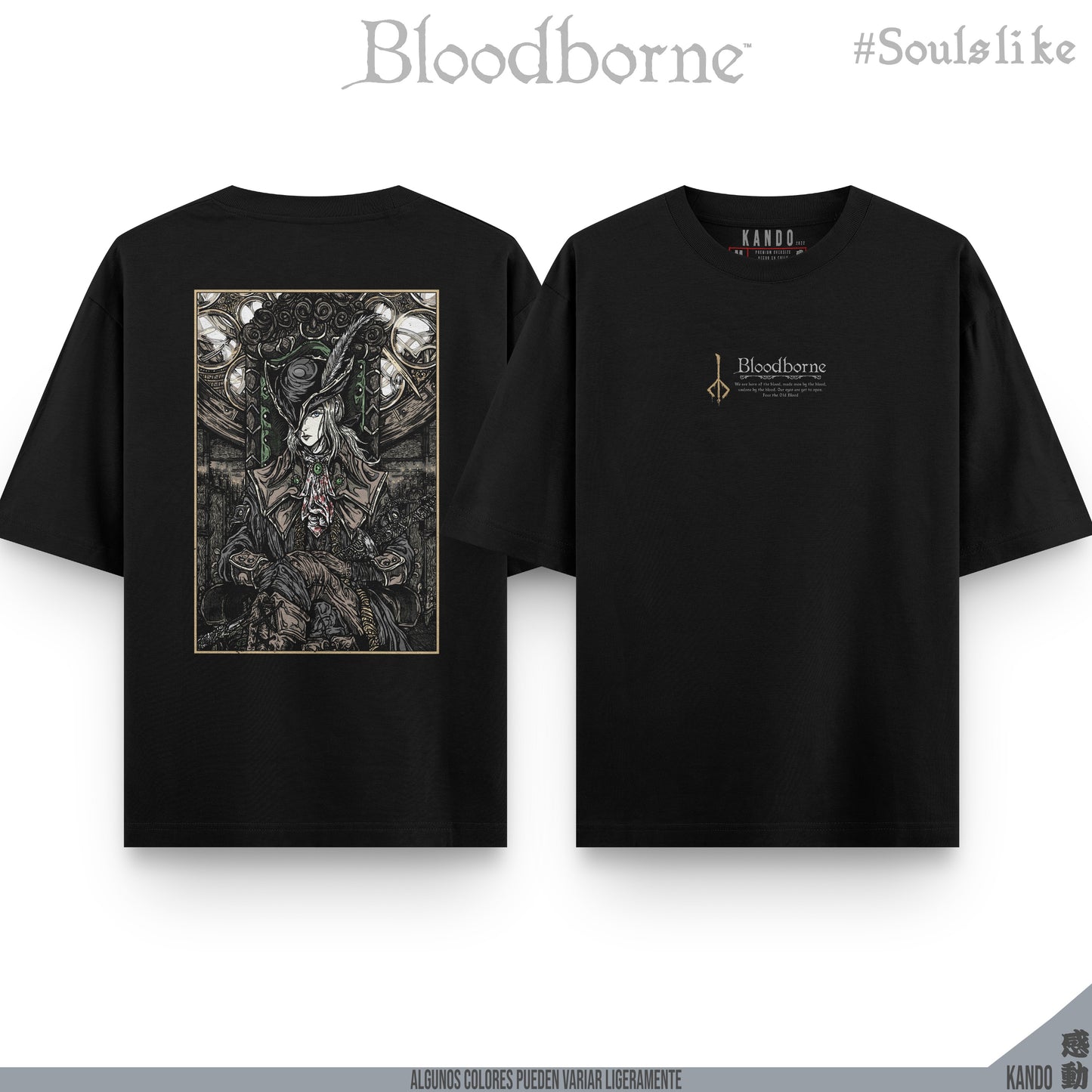 Kando Polera Stone Wash - Bloodborne - Lady Maria of the Astral Clocktower