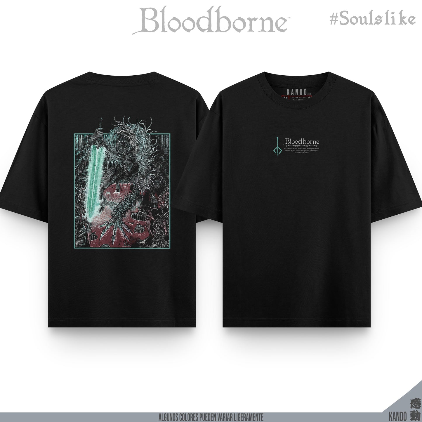 Kando Polera Stone Wash - Bloodborne - Ludwig, the Holy Blade