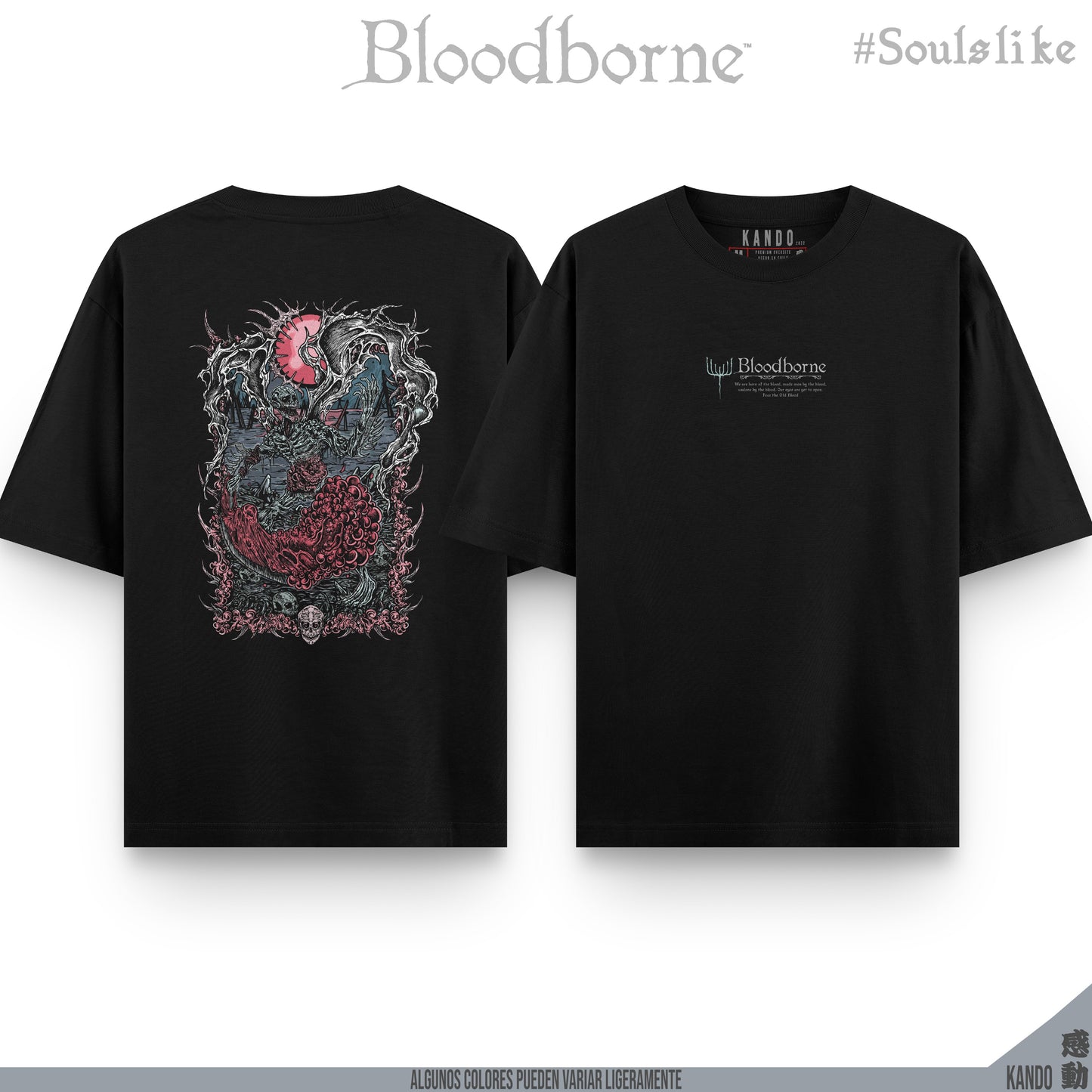 Kando Polera Stone Wash - Bloodborne - Orphan of Kos