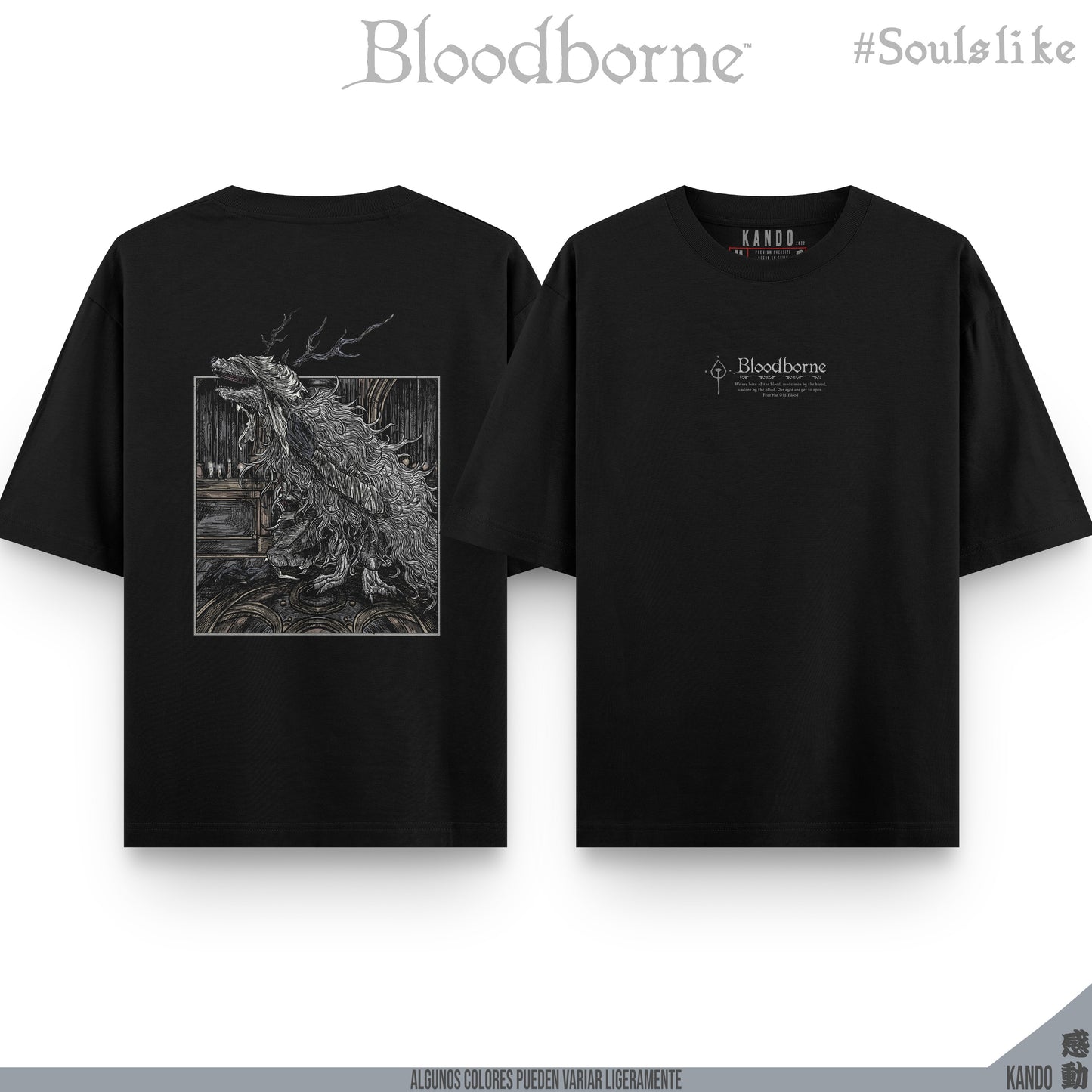 Kando Polera Stone Wash - Bloodborne - Vicar Amelia