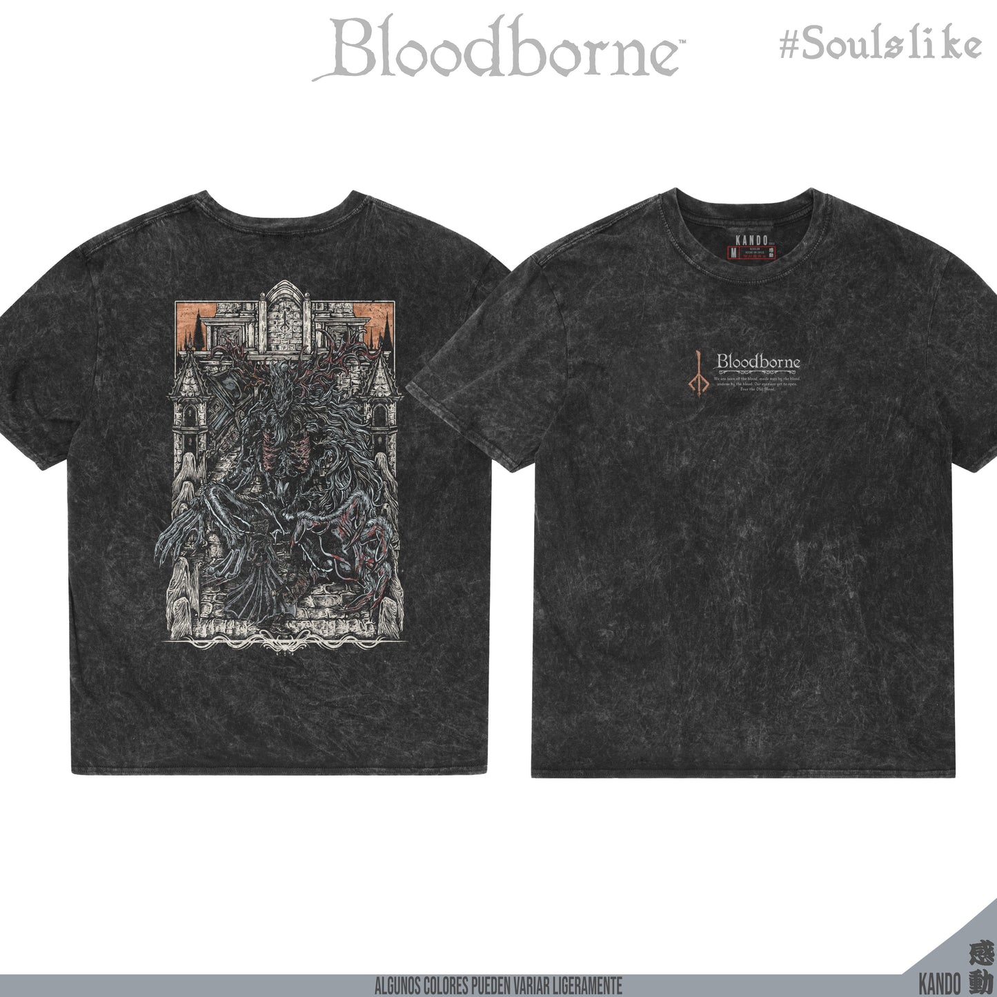 Kando Polera Stone Wash - Bloodborne - Cleric Beast
