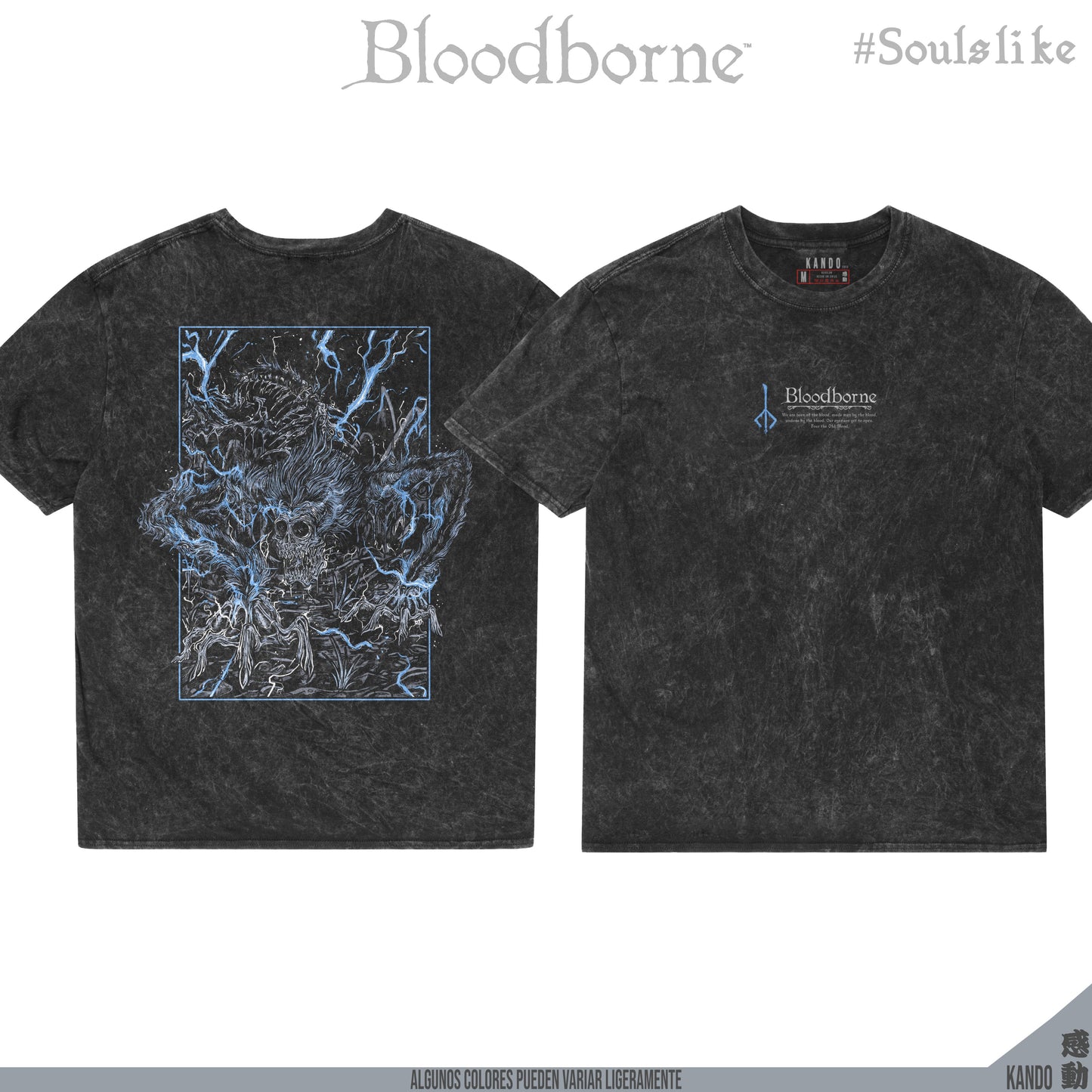 Kando Polera Stone Wash - Bloodborne - Darkbeast Paarl
