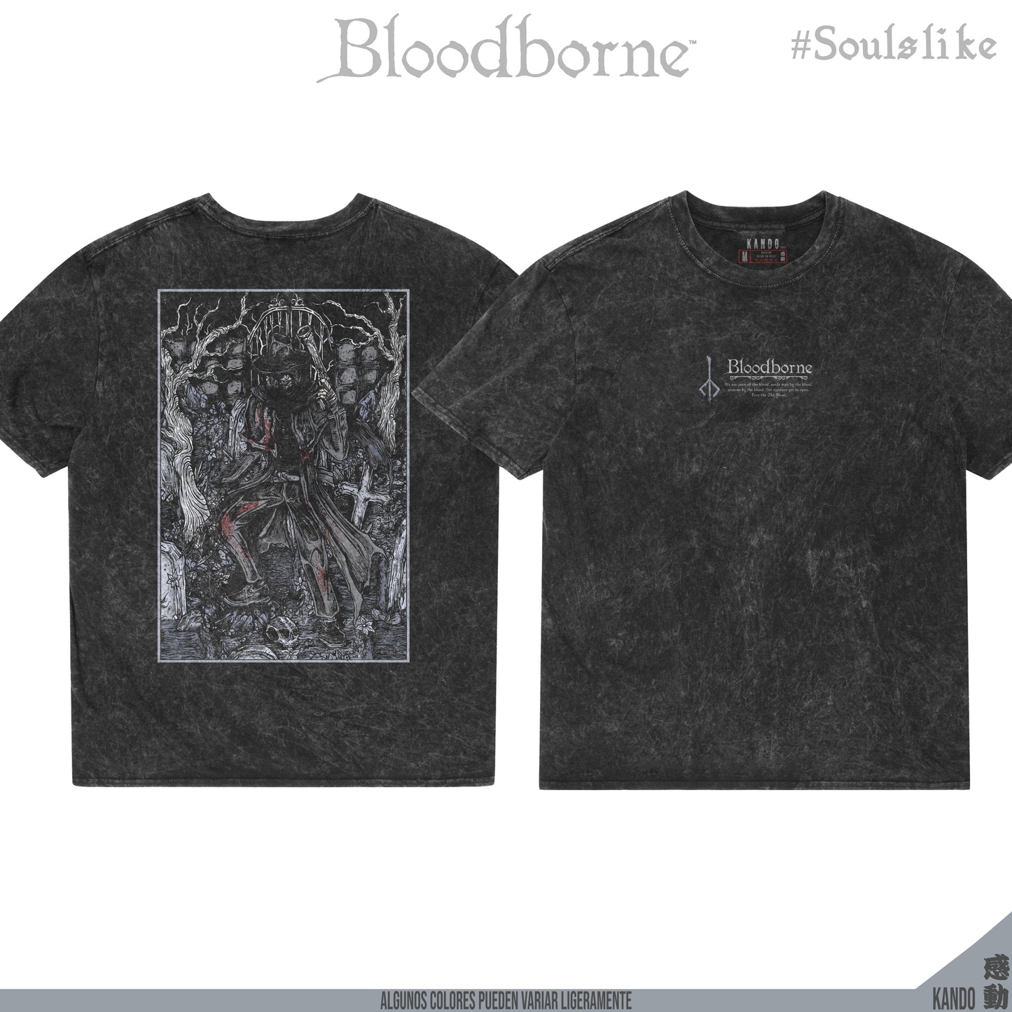 Kando Polera Stone Wash - Bloodborne - Father Gascoigne