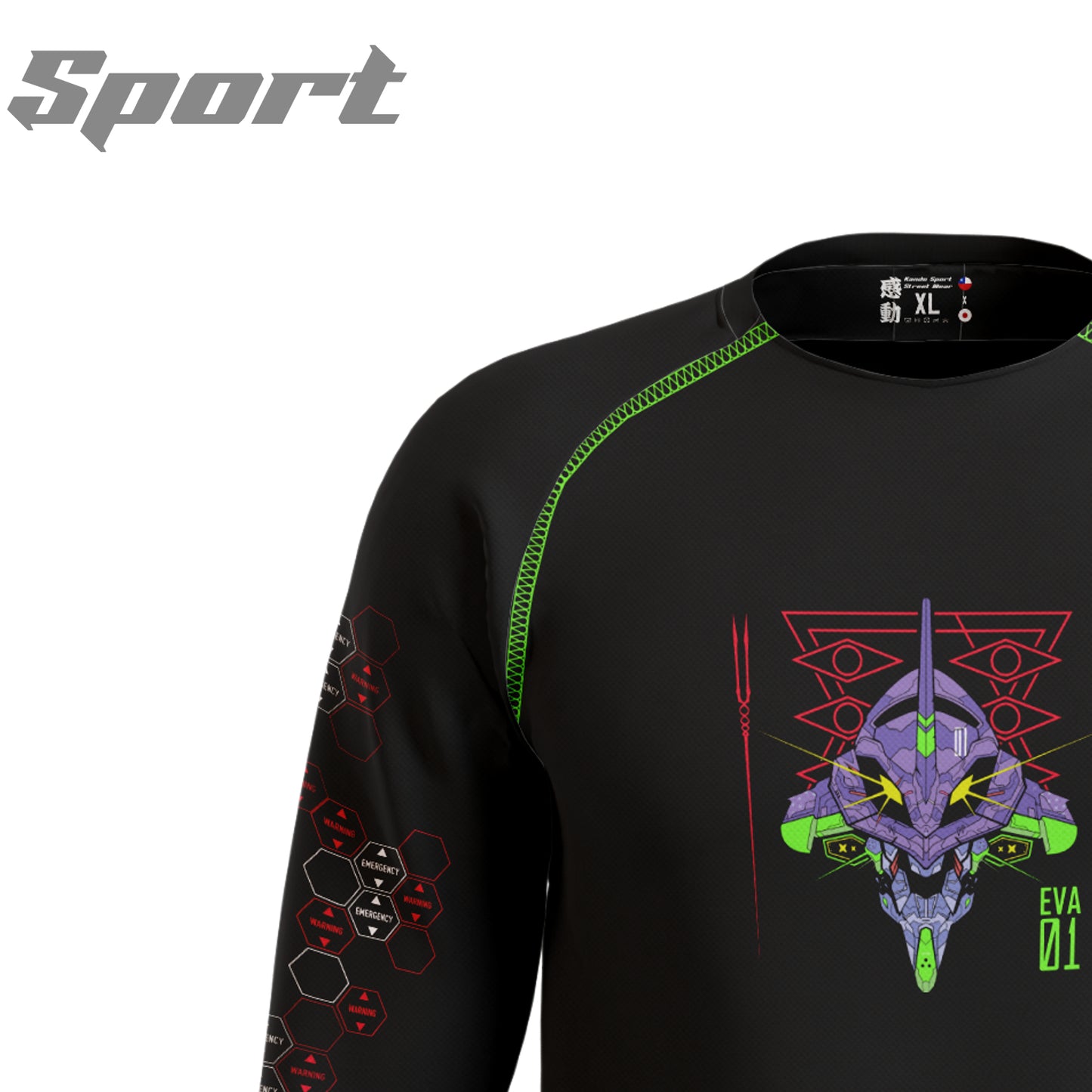 Kando Polera Deportiva - Evangelion