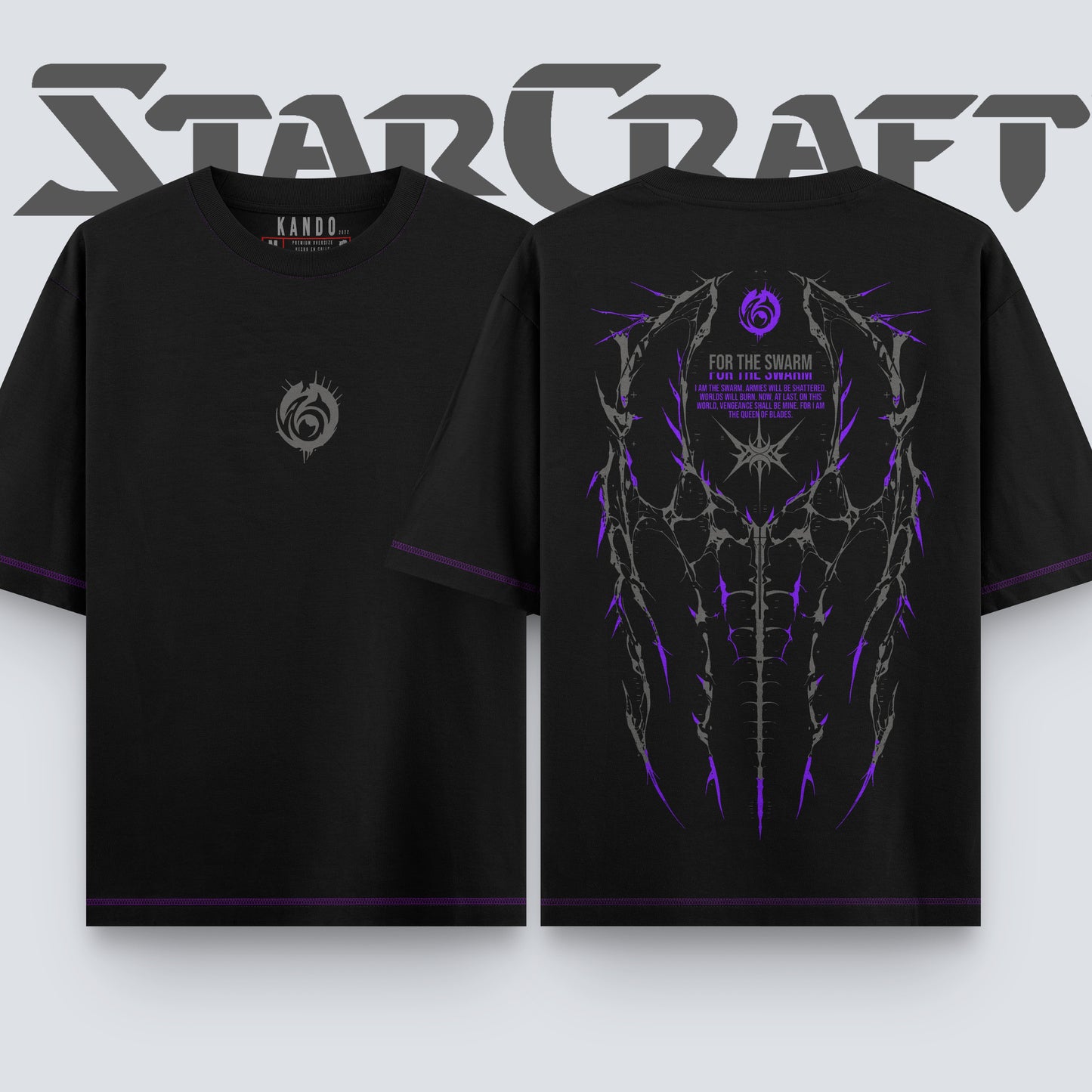 Kando Polera Oversize - Starcraft - Kerrigan