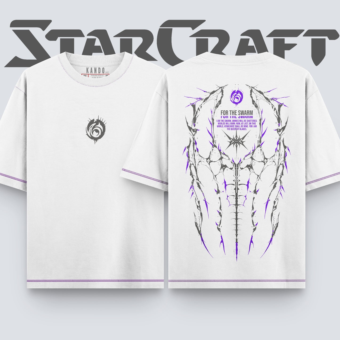 Kando Polera Oversize - Starcraft - Kerrigan