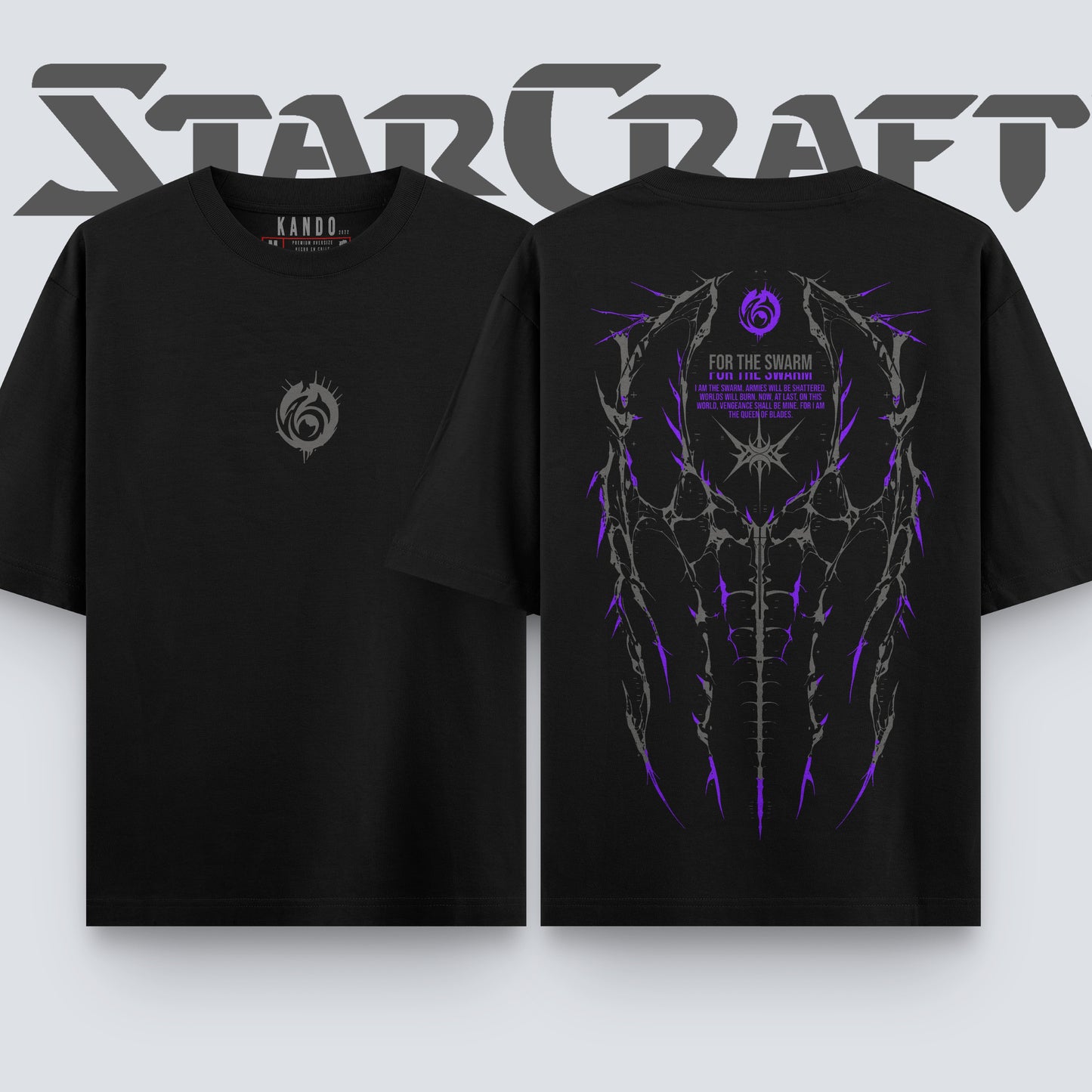 Kando Polera Oversize - Starcraft - Kerrigan