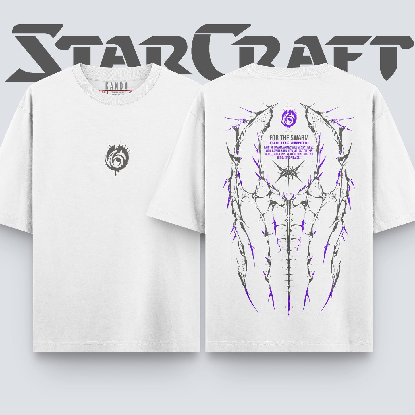 Kando Polera Oversize - Starcraft - Kerrigan