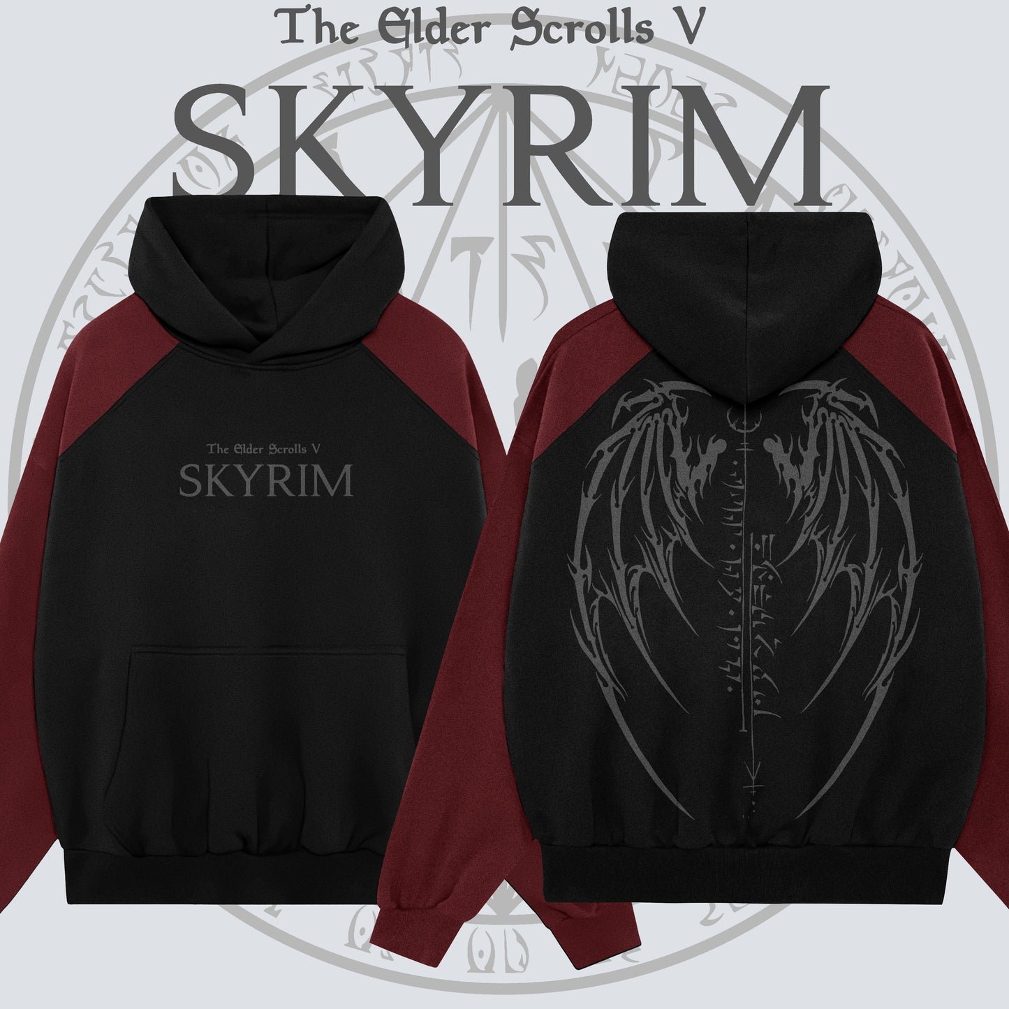 Kando Poleron Oversize Raglan - The Elder Scrolls V: Skyrim