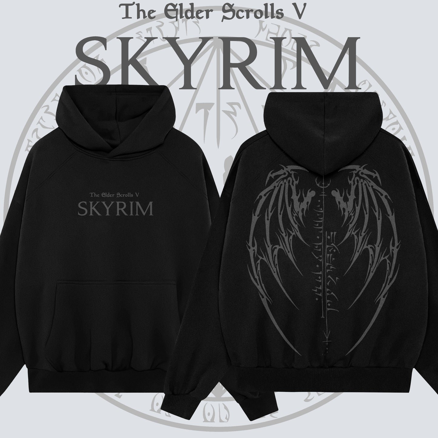 Kando Poleron Oversize Raglan - The Elder Scrolls V: Skyrim