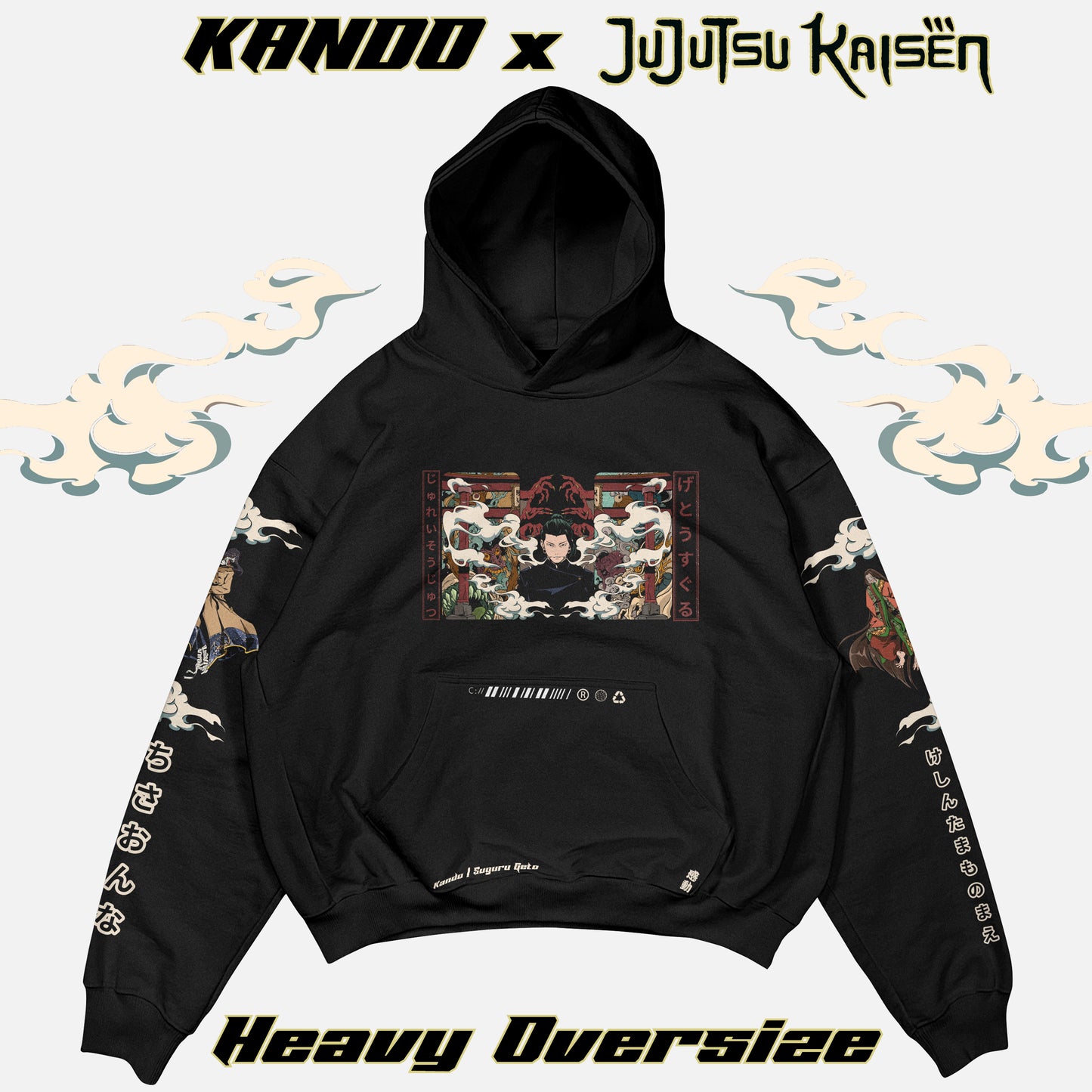 Kando Poleron Heavy Oversize - Jujutsu Kaisen - Suguru Geto