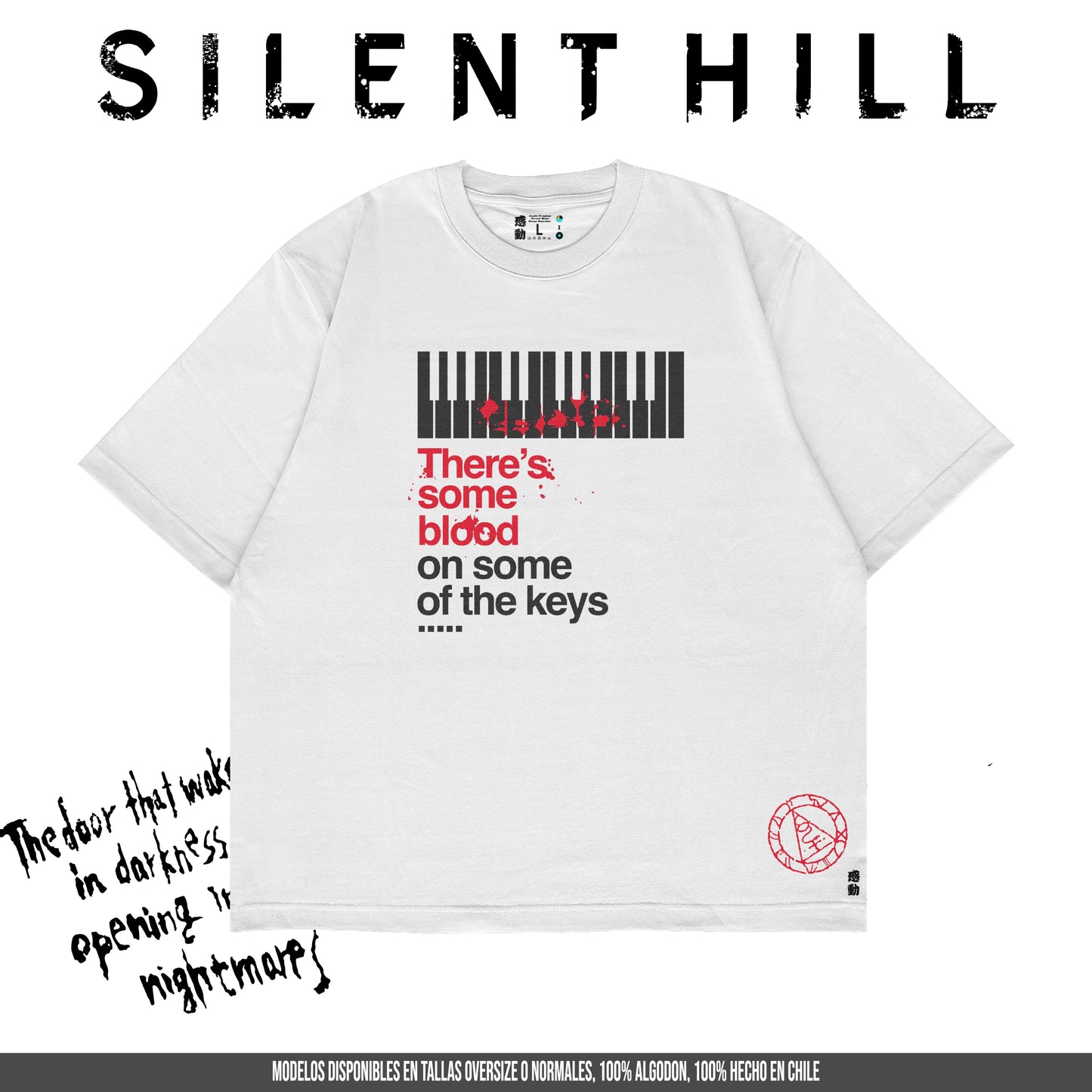 Kando Polera Heavy Oversize - Silent Hill Puzzle