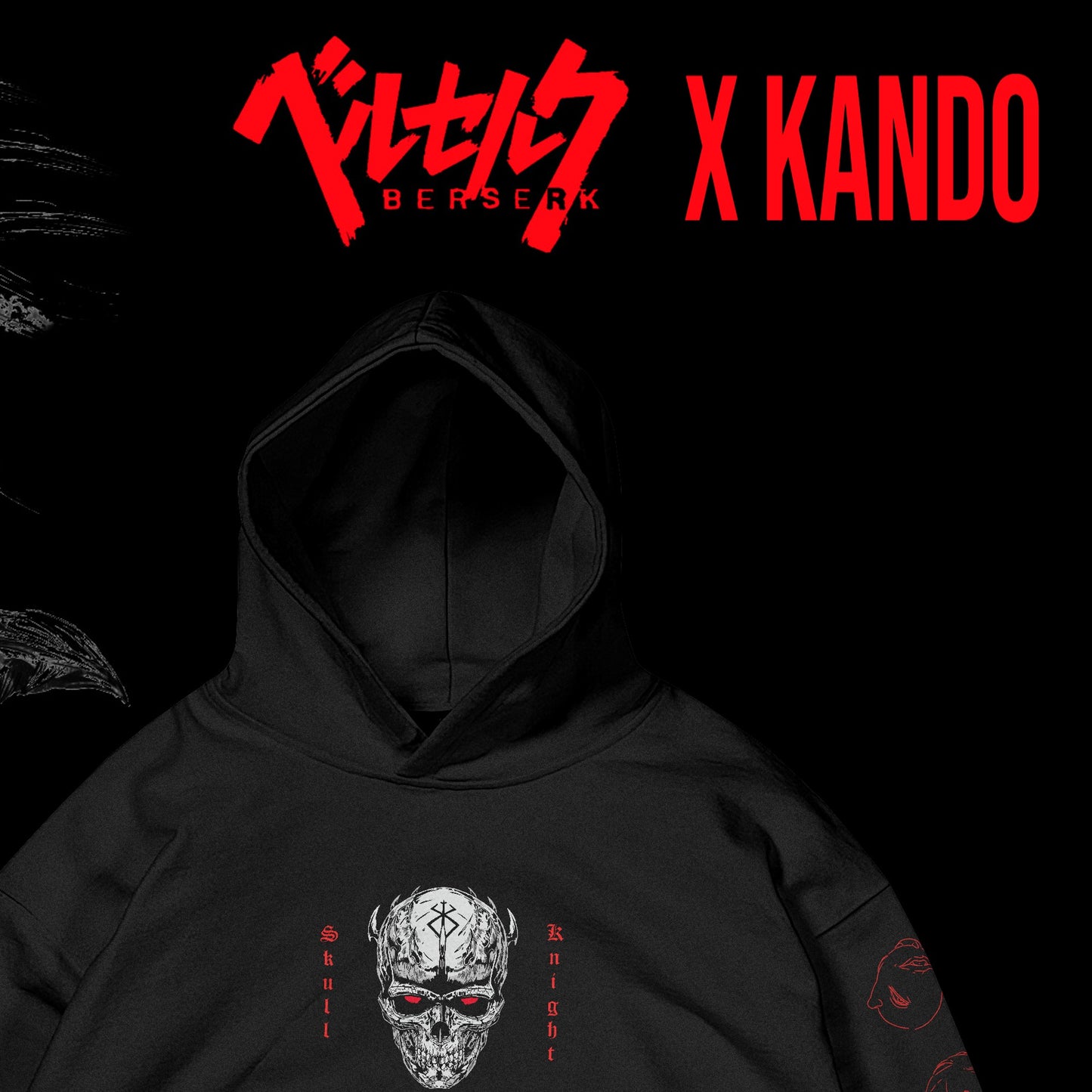 Kando Poleron Heavy Oversize - Berserk - Skull Knight