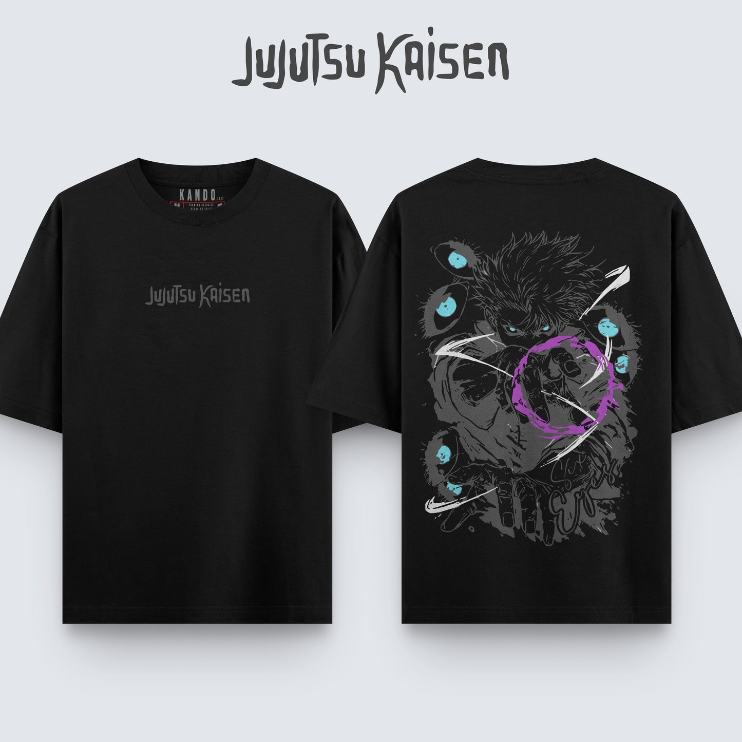 Kando Polera Stone Wash - Jujutsu Kaisen - Satoru Gojo