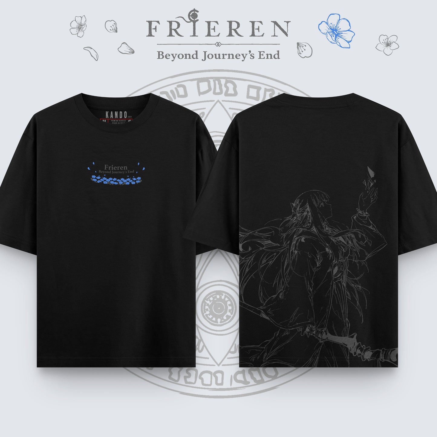 Kando Polera Stone Wash - Frieren : Beyond Journey's End - Fern
