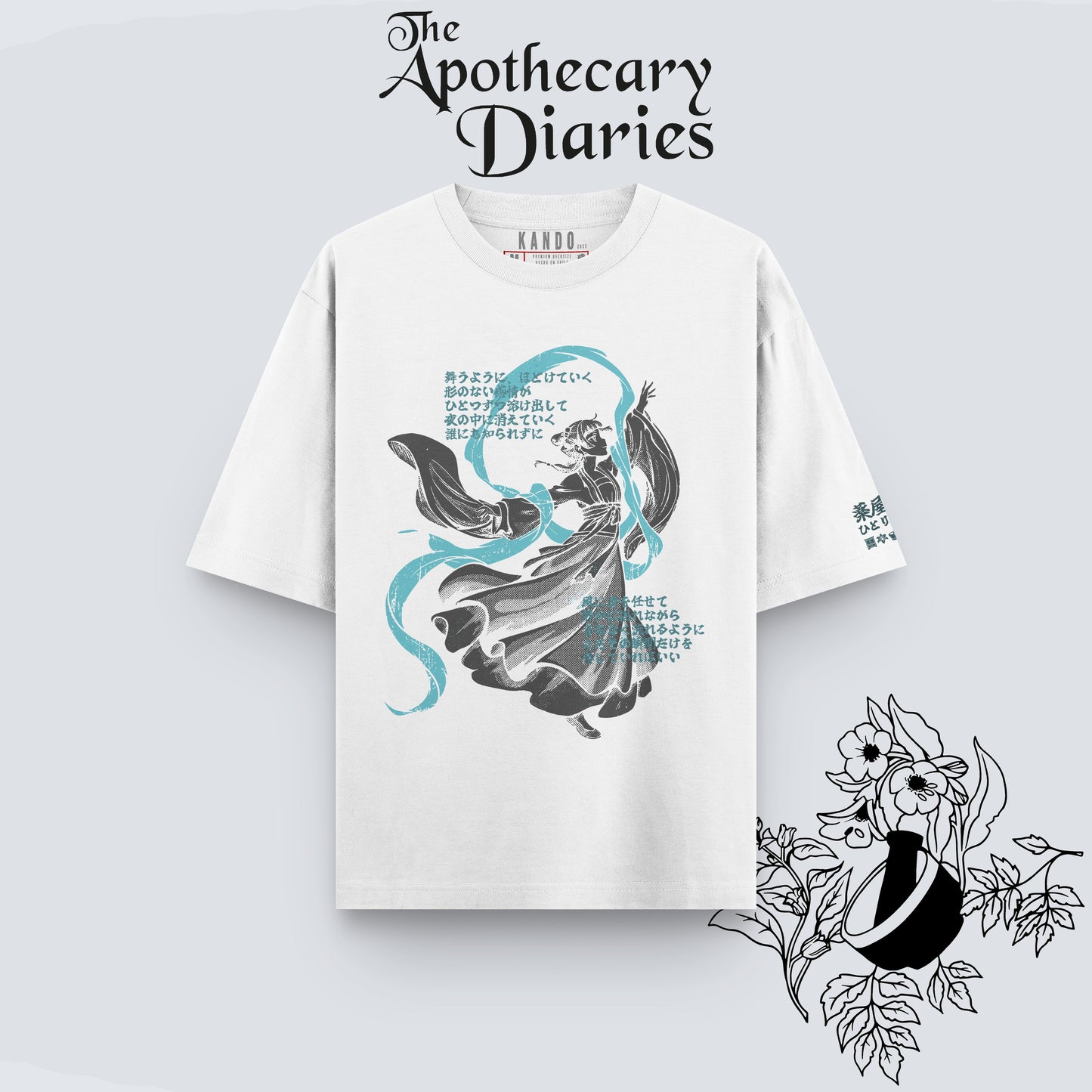 Kando Polera Oversize - Los Diarios De La Boticaria 5