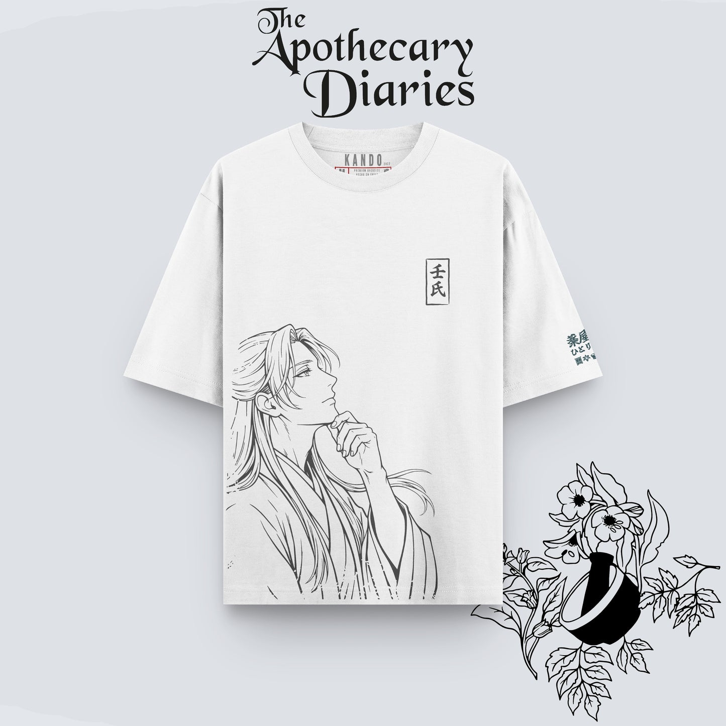 Kando Polera Oversize - Los Diarios De La Boticaria 4