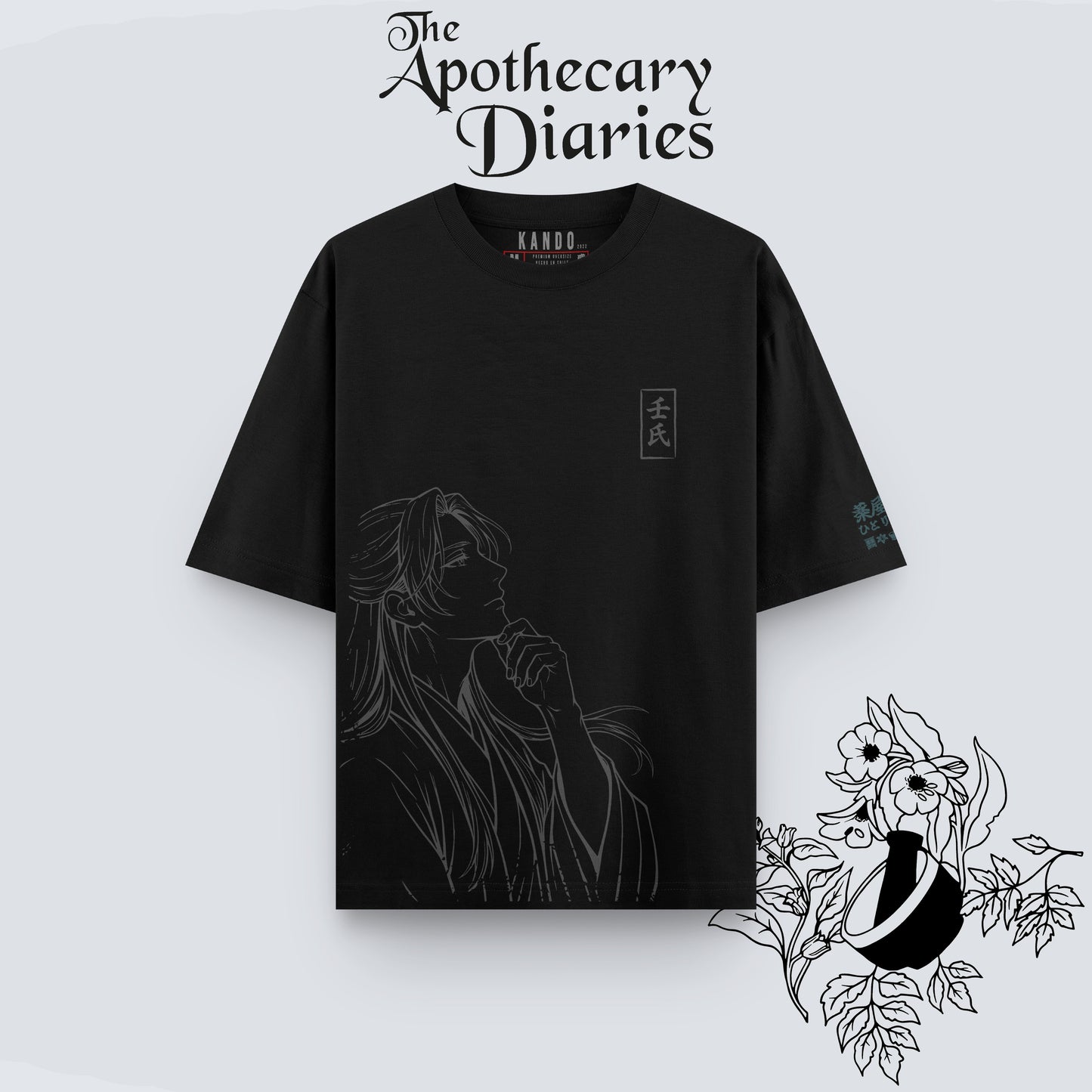 Kando Polera Oversize - Los Diarios De La Boticaria 4