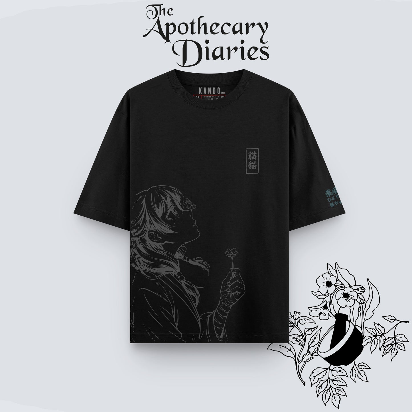 Kando Polera Oversize - Los Diarios De La Boticaria 3