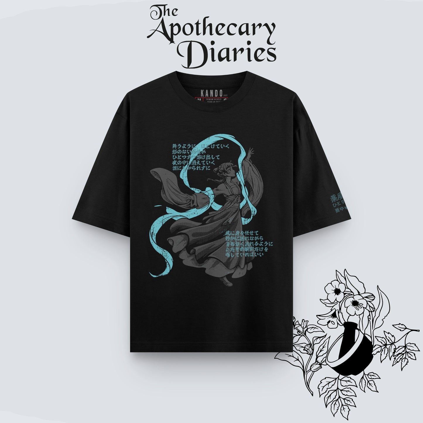 Kando Polera Oversize - Los Diarios De La Boticaria 5