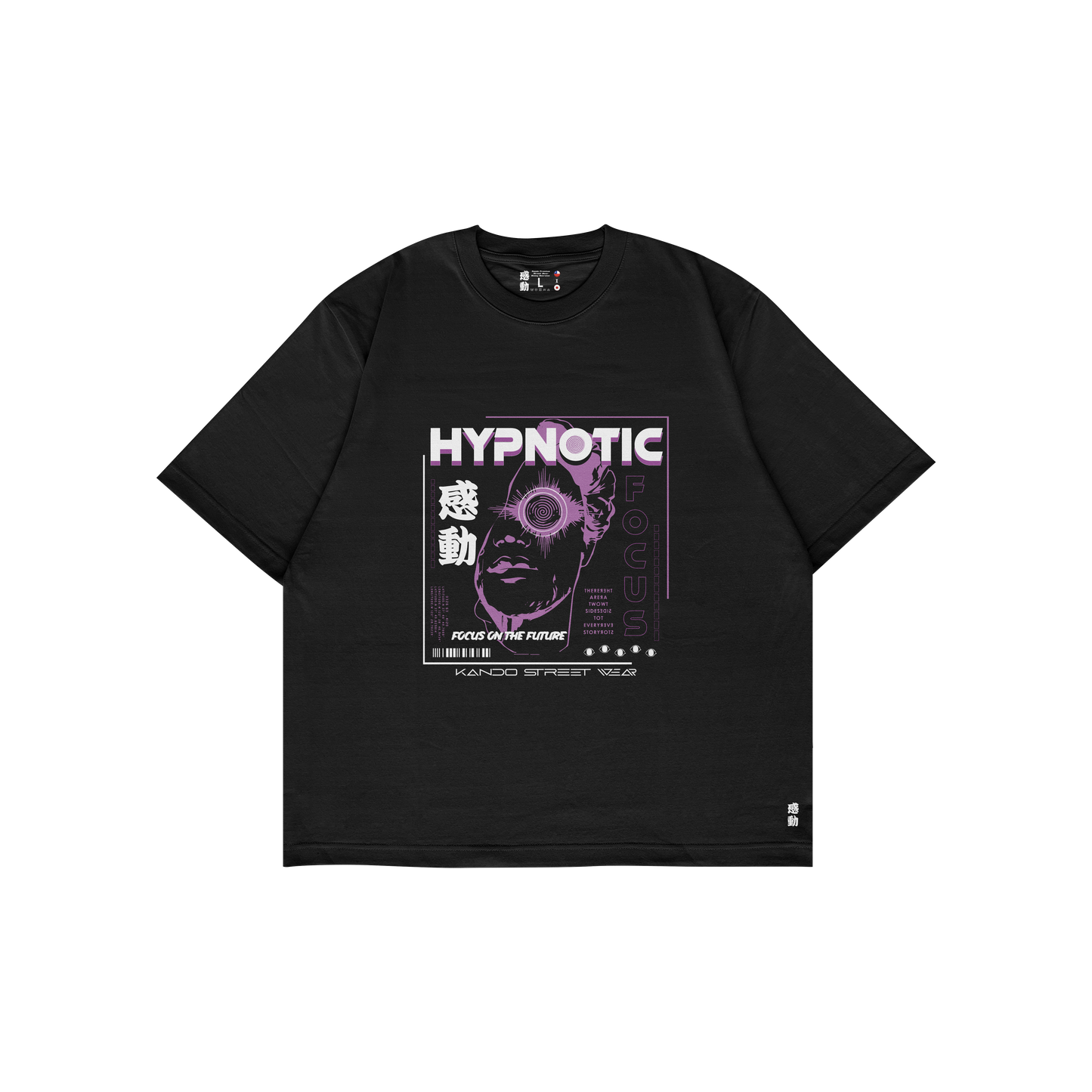 Kando Polera Heavy Oversize - Street Vibes