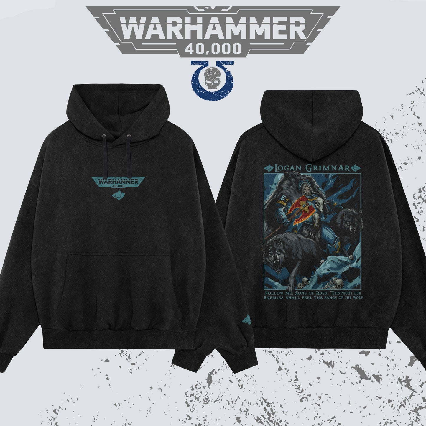Kando Poleron  - Warhammer - Logan Grimnar - Space Wolves