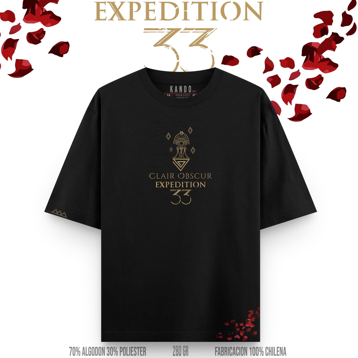 Kando Polera Heavy Oversize - Clair Obscur: Expedition 33