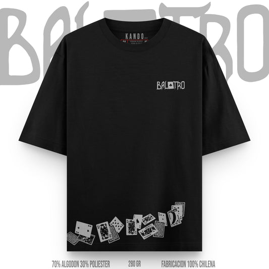 Kando Polera Heavy Oversize - Balatro