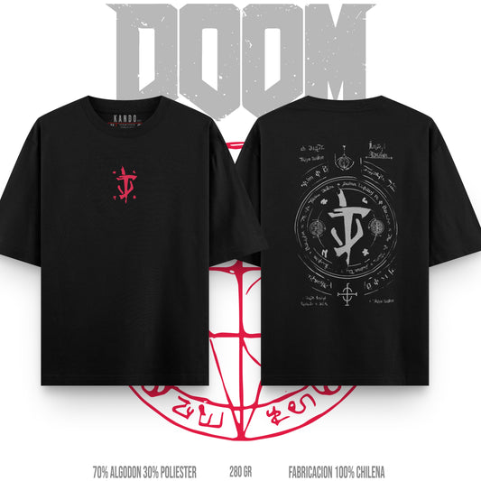 Kando Gaming Polera Heavy Oversize - DOOM